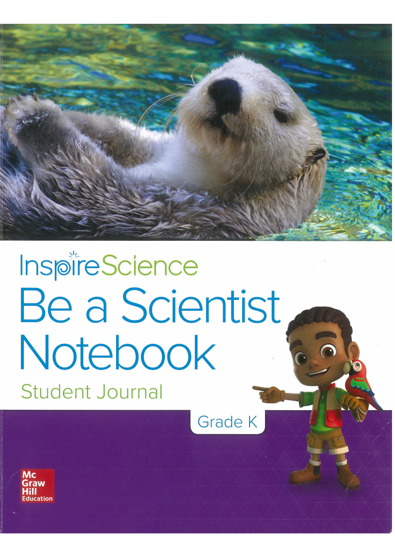 Inspire Science Be A Scientist Notebook Grade K pdf Scan Books
