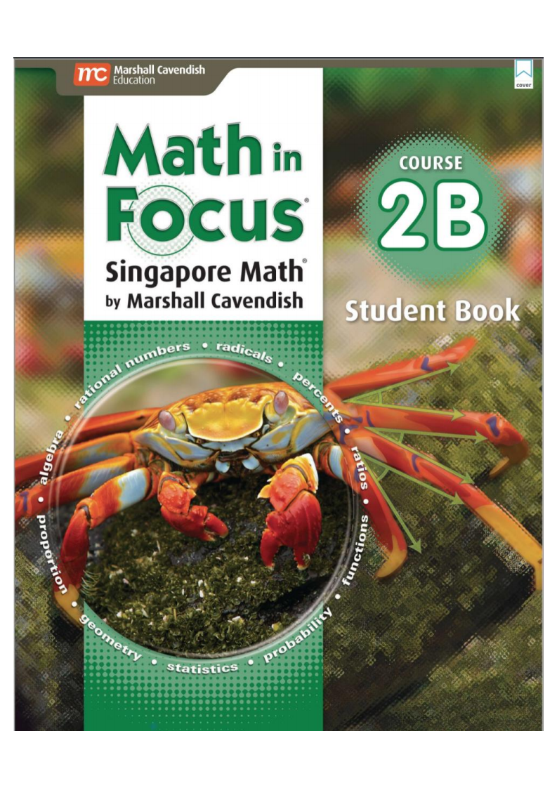 math in focus singapore math by marshall cavendish student book course ...